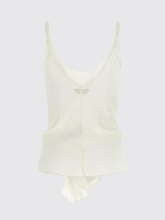 26SS JW앤더슨 민소매 티셔츠 TP0365PG1897 002 White - JW ANDERSON