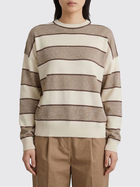 26SS 브루넬로 쿠치넬리 스웨터 M16221600 CSF58 Brown