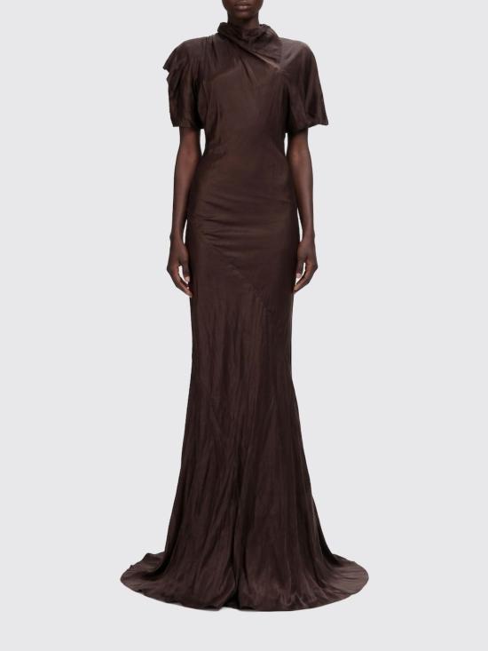 26SS 릭 오웬스 롱 원피스 RP01F6500N 78 Brown