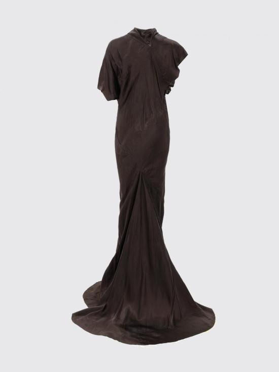 26SS 릭 오웬스 롱 원피스 RP01F6500N 78 Brown - RICK OWENS