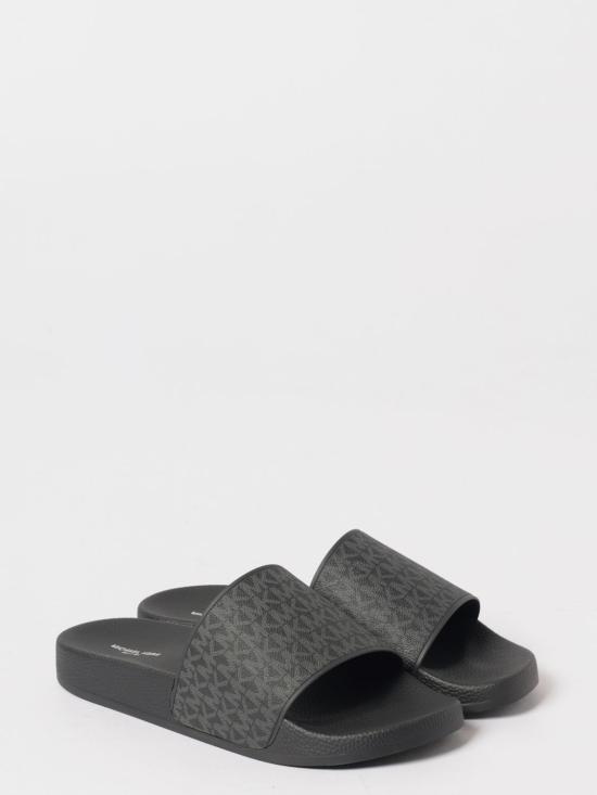 26SS 마이클 코어스 뮬/슬리퍼 42R0JSFA3Q 001 Black - MICHAEL KORS