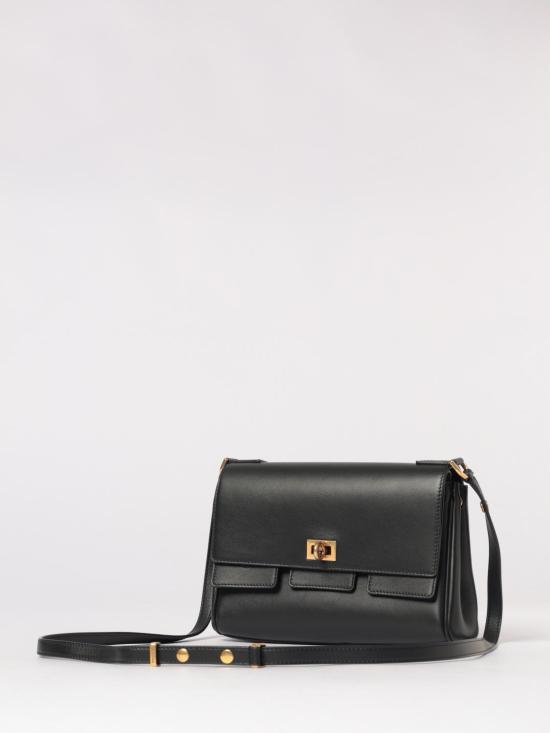 25FW 발렌시아가 벨 에어 플랩백 XS 8337712ABAV 1000 Black - BALENCIAGA