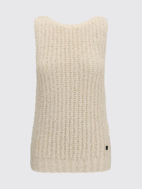 26SS 발망 민소매 티셔츠 GF0AE200KJ71 0KA Natural - BALMAIN