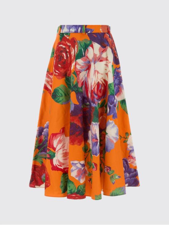 26SS 모스키노 미디 스커트 01020565 1124 Multicolor - MOSCHINO