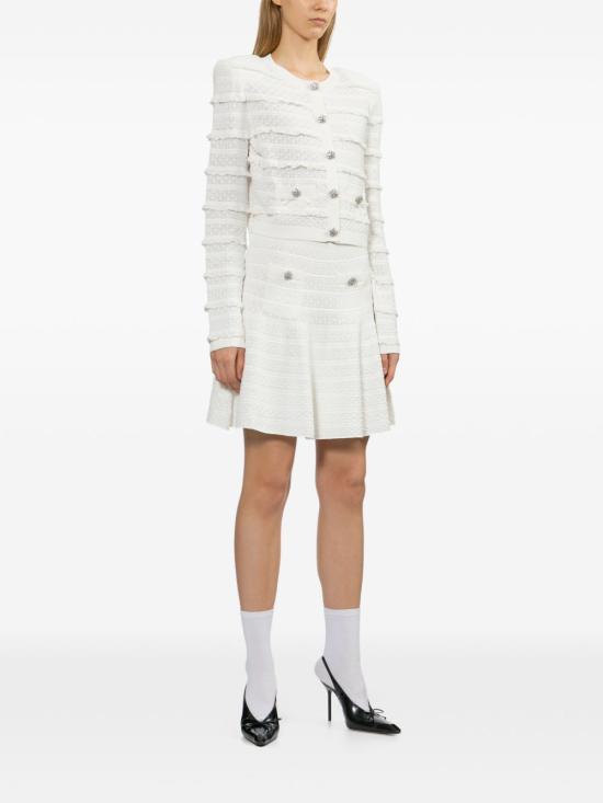 26SS 셀프 포트레이트 가디건 063C W WHITE White - SELF PORTRAIT