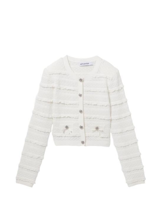 26SS 셀프 포트레이트 가디건 063C W WHITE White