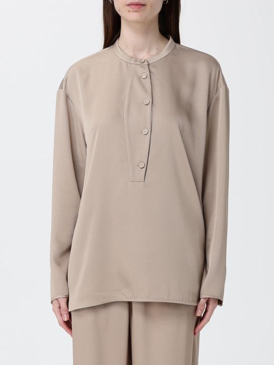 26SS 엠포리오 아르마니 긴팔 티셔츠 EW003319 AF20495 U6155 Champagne