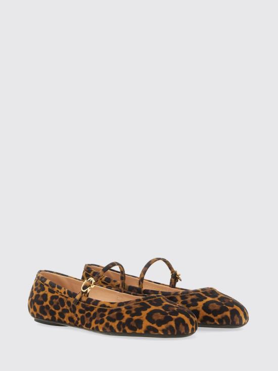 26SS 지안비토로시 플랫 슈즈 G2222305GOMCMDALLP ANIMALIER Multicolor - GIANVITO ROSSI