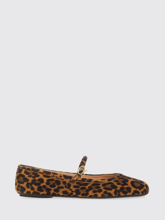 26SS 지안비토로시 플랫 슈즈 G2222305GOMCMDALLP ANIMALIER Multicolor