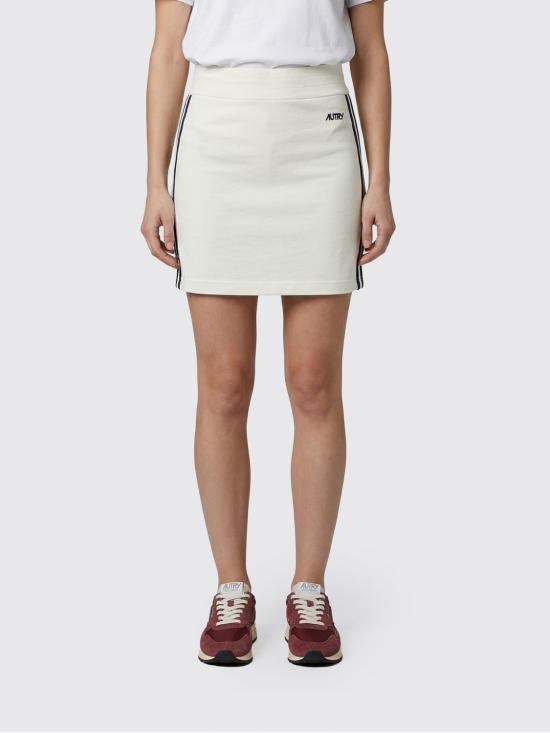 26SS 오트리 미디 스커트 SKPW031W White