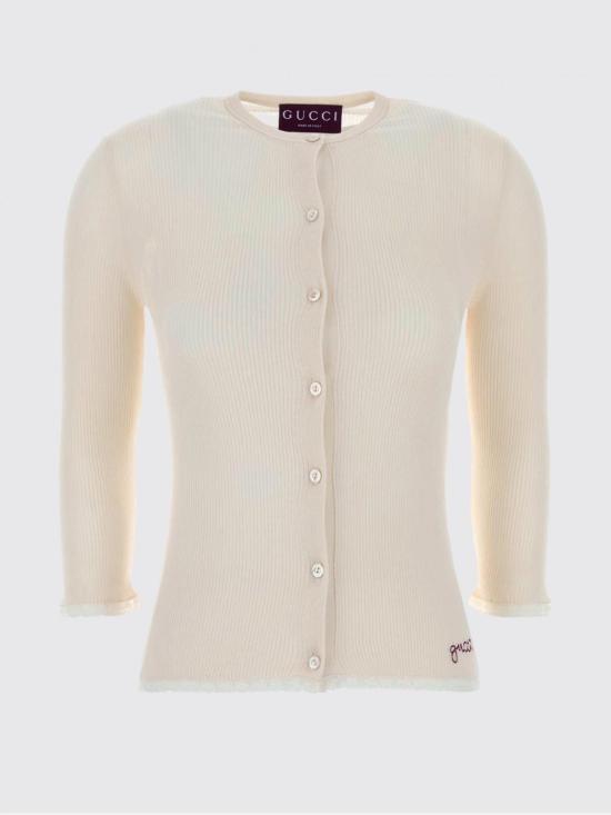 26SS 구찌 스웨터 859076XKFF7 9826 White - GUCCI