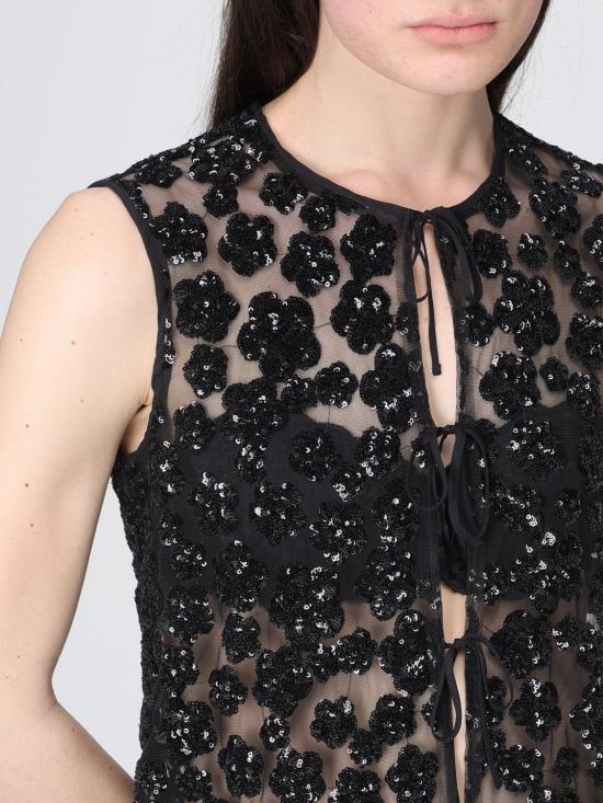 26SS 테르 에 반틴 탑 V21184619MF19 99 Black - TER ET BANTINE