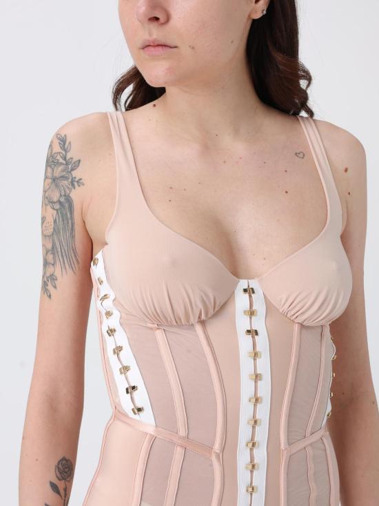 26SS 엘리자베타프랜치 숏 원피스 AB90762E2 EN7 Nude - ELISABETTA FRANCHI