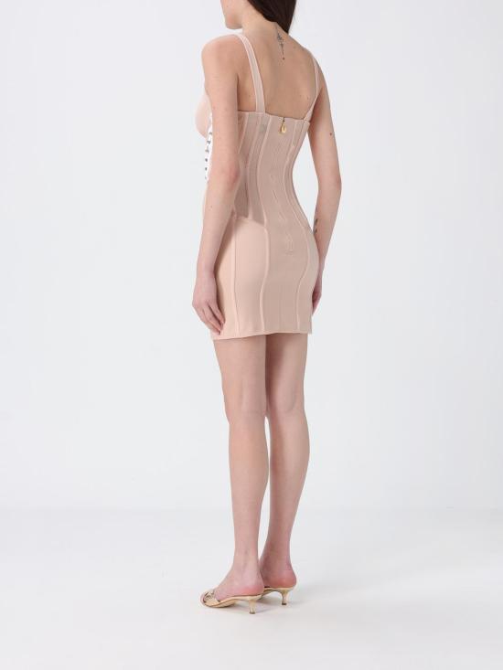26SS 엘리자베타프랜치 숏 원피스 AB90762E2 EN7 Nude - ELISABETTA FRANCHI