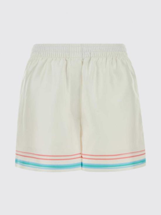 26SS 카사블랑카 숏팬츠 WSP26TR404 03 White - CASABLANCA