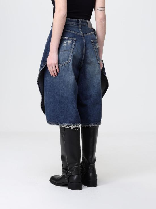 26SS 발렌시아가 데님 숏팬츠 872219TRW61 4060 Ocean - BALENCIAGA