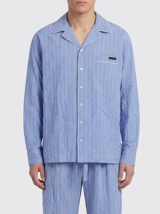 26SS 돌체앤가바나 긴팔 셔츠 G5IF1TFBMFS S8053 Blue