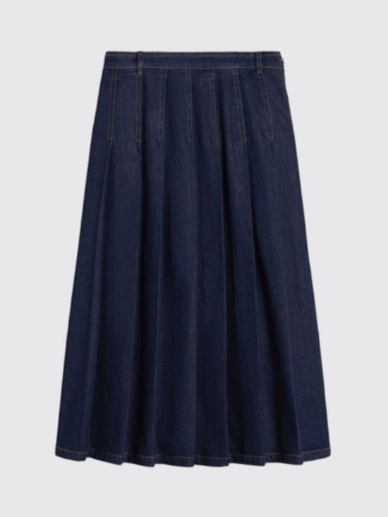 26SS 위켄드막스마라 미디 스커트 265101076106 001 Blue