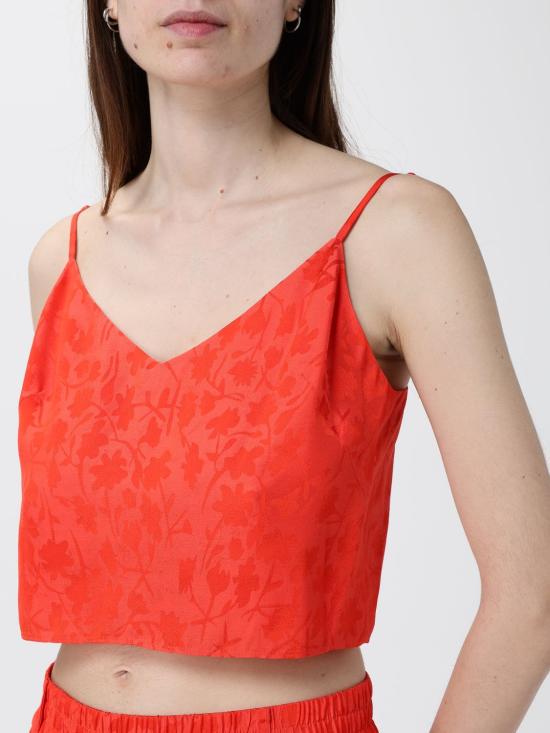 26SS 핑코 민소매 티셔츠 106869A3AN A99 Coral - PINKO