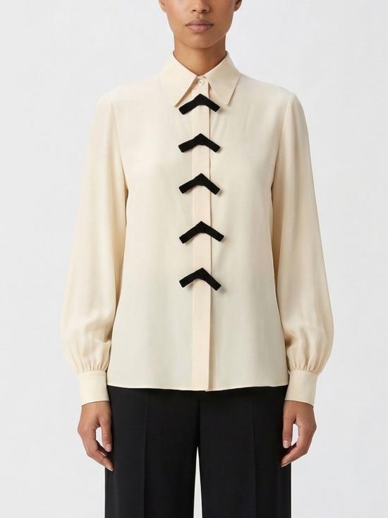 26SS 발렌티노 가라바니 블라우스 B3AB86021B 9Z7 Beige