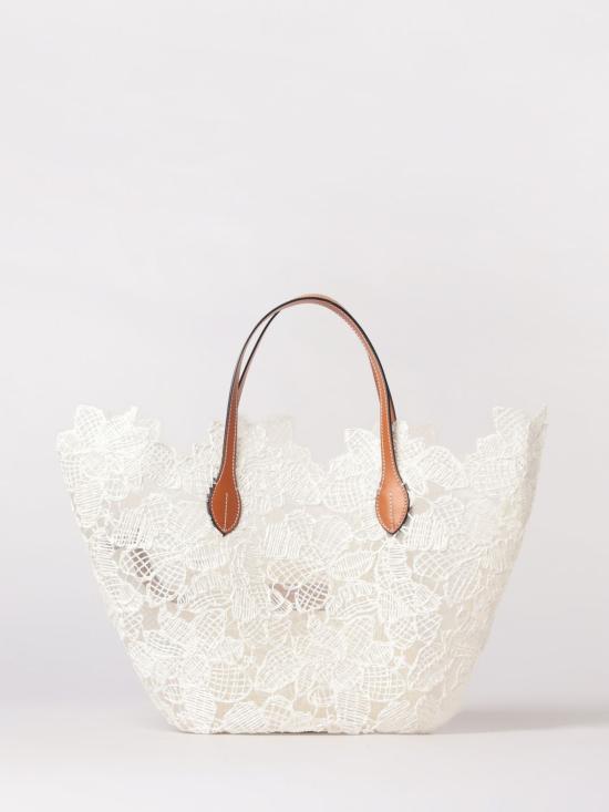 26SS 에르마노 설비노 토트백 D484S500ZQP 10602 White