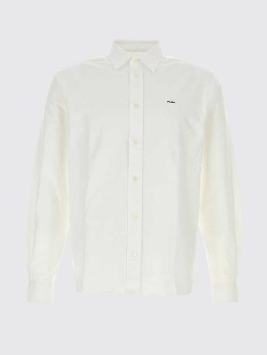 26SS 프라다 긴팔 셔츠 UCN611SWMO1833 F0009 White