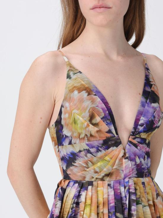 26SS 짐머만 미디 원피스 4398DS261 NVDH Blue - ZIMMERMANN