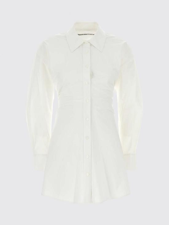 26SS 알렉산더 왕 숏 원피스 1WC2266951 100 White - ALEXANDER WANG