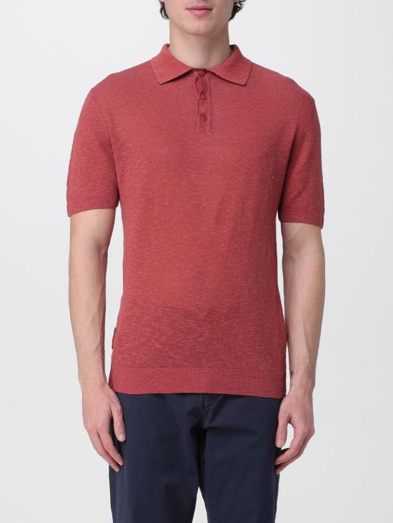 26SS 블라우어 폴로 티셔츠 BLUM06473007528 586 Brick Red