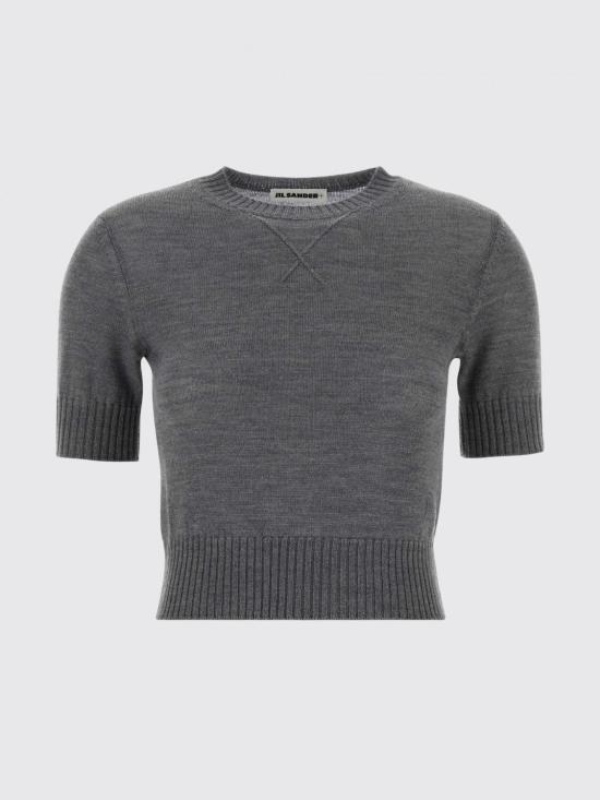 26SS 질샌더 스웨터 J40GC0141J14772 025 Smoke Grey - JIL SANDER