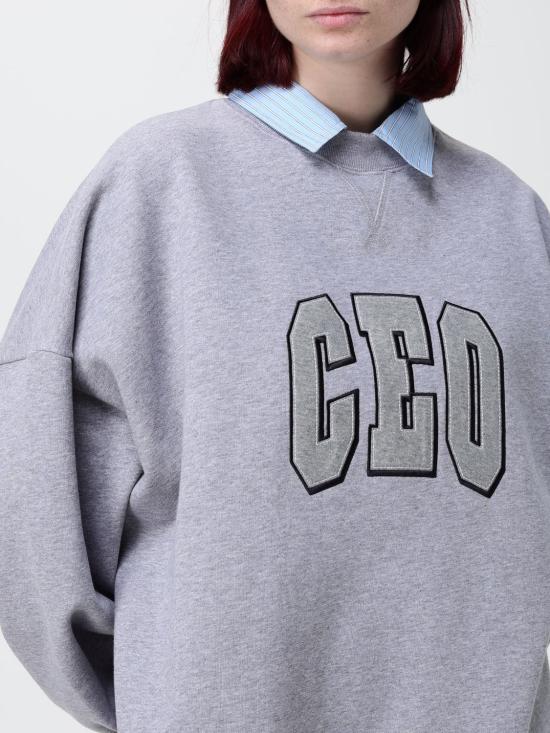 25FW 발렌시아가 스웨터 837035TSVP2 1300 Grey - BALENCIAGA