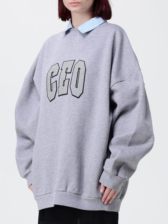 25FW 발렌시아가 스웨터 837035TSVP2 1300 Grey - BALENCIAGA