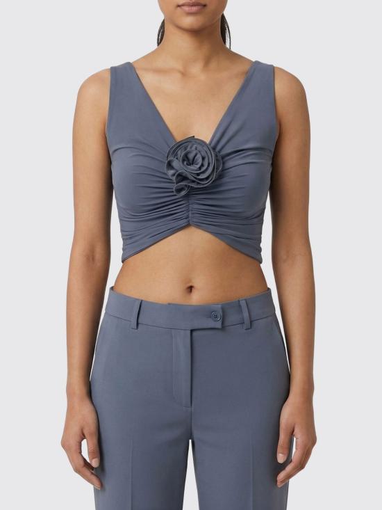 26SS 마그다뷰트림 민소매 티셔츠 813526 Grey