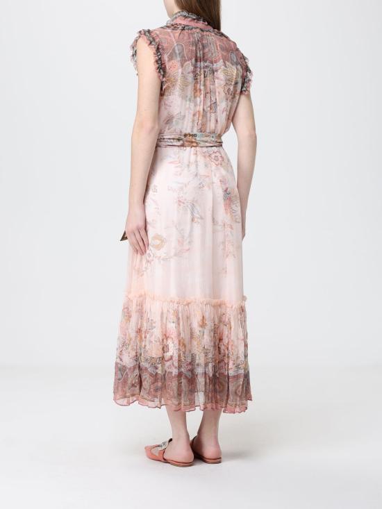 26SS 짐머만 롱 원피스 7280DS262 PKP Pink - ZIMMERMANN