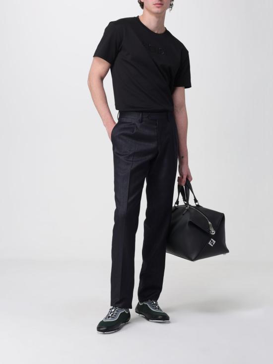 26SS 펜디 반팔 티셔츠 FY1319AY0G F0QA1 Black - FENDI
