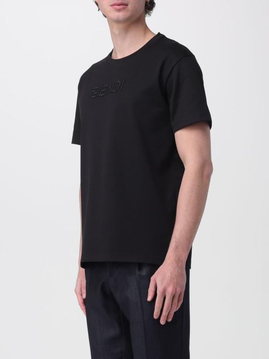 26SS 펜디 반팔 티셔츠 FY1319AY0G F0QA1 Black - FENDI