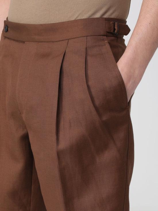 26SS 인코텍스 숏팬츠 1T010390471 610 Brown - INCOTEX