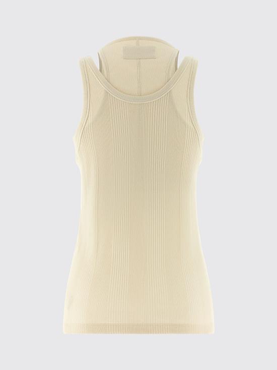 26SS 아르마리움 민소매 티셔츠 ARMTMT040JE05 012 White - ARMARIUM