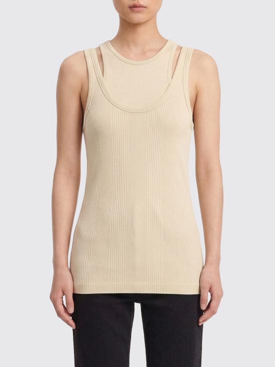 26SS 아르마리움 민소매 티셔츠 ARMTMT040JE05 012 White