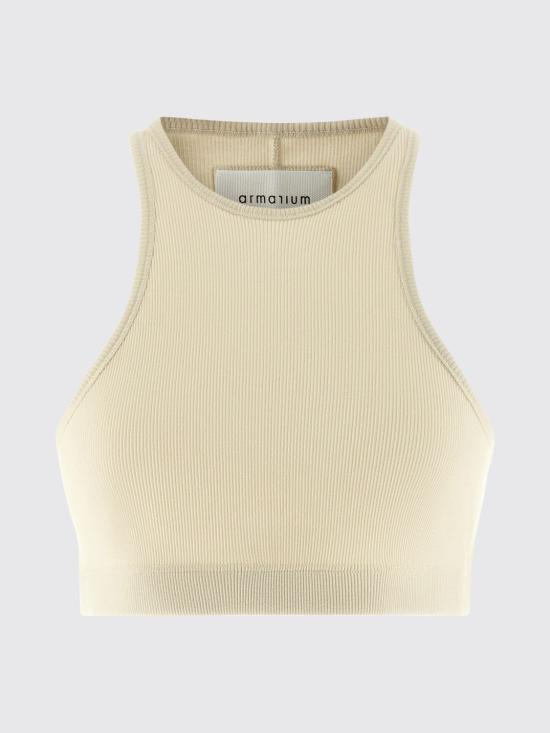 26SS 아르마리움 민소매 티셔츠 ARMTMT040JE05 012 White - ARMARIUM