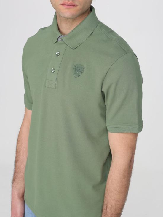 26SS 블라우어 폴로 티셔츠 26SBLUT02321007481 60F Green - BLAUER