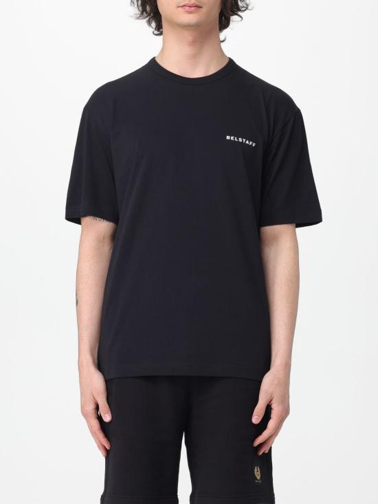 26SS 벨스타프 반팔 티셔츠 105895 Black