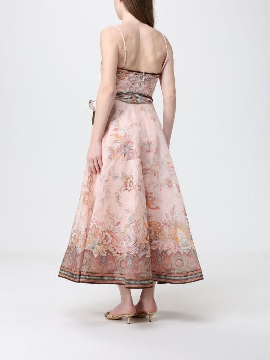 26SS 짐머만 롱 원피스 7477DS262 PKP Blush Pink - ZIMMERMANN
