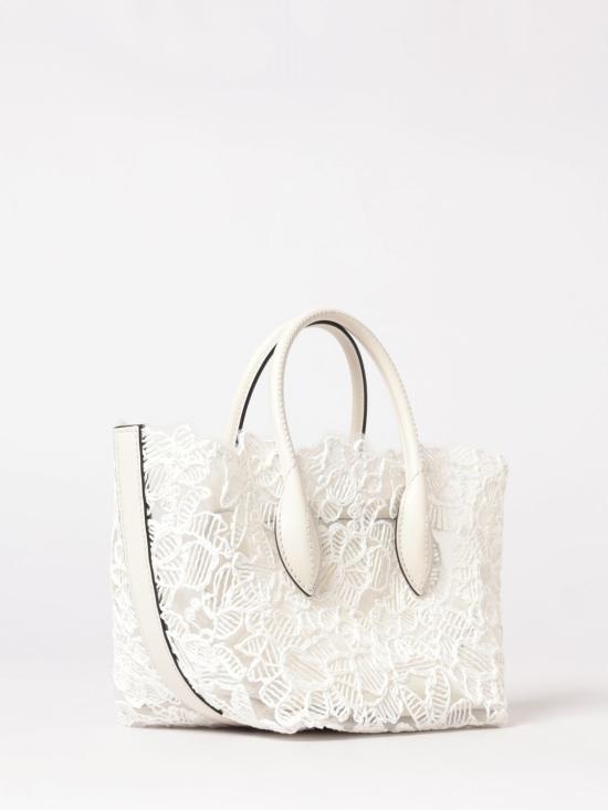 26SS 에르마노 설비노 토트백 D483S416PYV 14800 White - ERMANNO SCERVINO