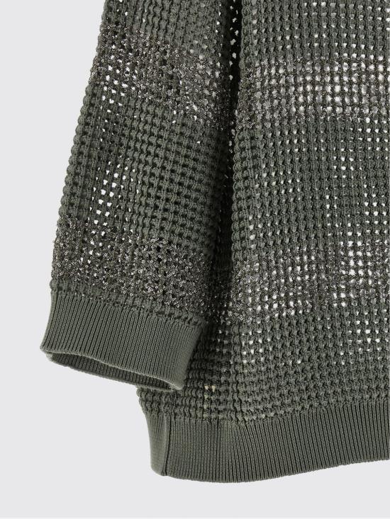 26SS 브루넬로 쿠치넬리 스웨터 M58772800 COC75 Green - BRUNELLO CUCINELLI