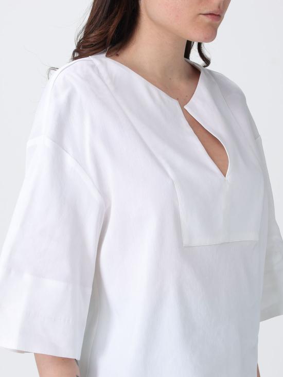 26SS 막스마라 탑 2611191019600 001 White - MAX MARA