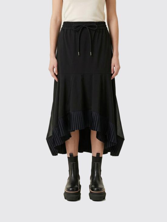 26SS 사카이 롱 스커트 2608325 001 Black