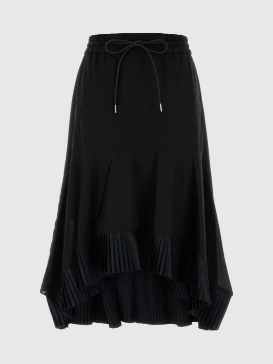 26SS 사카이 롱 스커트 2608325 001 Black - SACAI