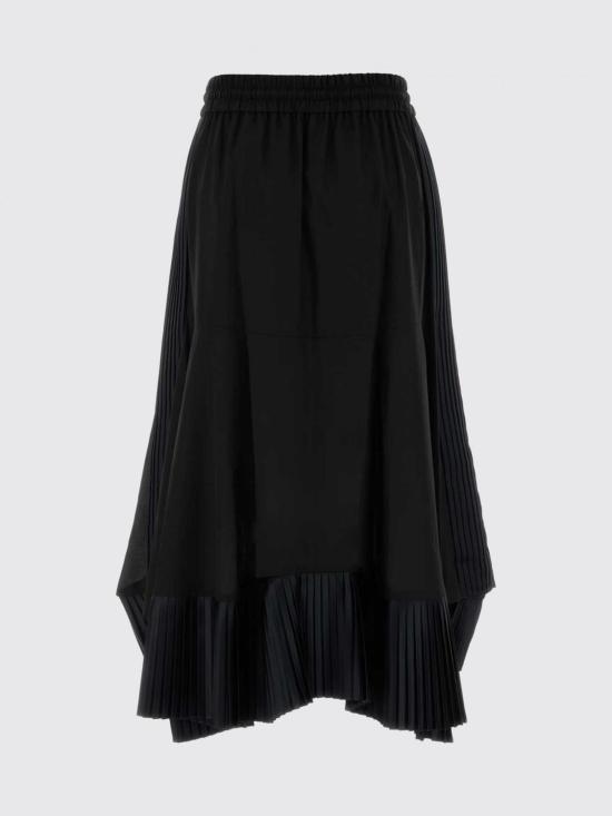 26SS 사카이 롱 스커트 2608325 001 Black - SACAI