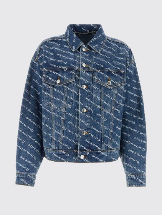 26SS 알렉산더 왕 데님 자켓 4DC3242452 460 Blue - ALEXANDER WANG